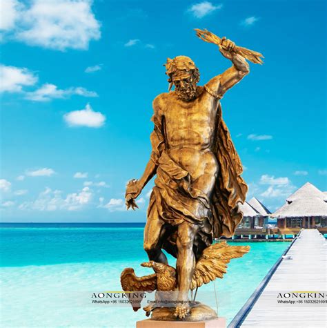 Ancient Roman Mythology Bronze Hot Selling God Statue Of Jupiter