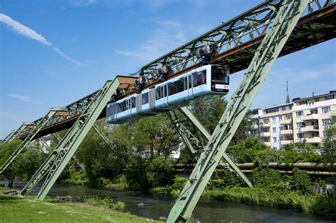 A suspended monorail that carries 80000 people a day above in wuppertal, germany a famous old monorail runs today called the schwebebahn, or. Zugsicherungssystem ETCS digitalisiert die Wuppertaler ...