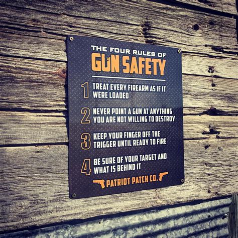 6 Easy Tips 5 Rules Of Firearm Safety