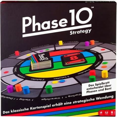 Mattel Games German Phase 10 Strategy Brettspiel Playpolis Uk