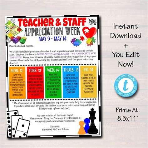 Pin On Teacher Appreciation Ideas