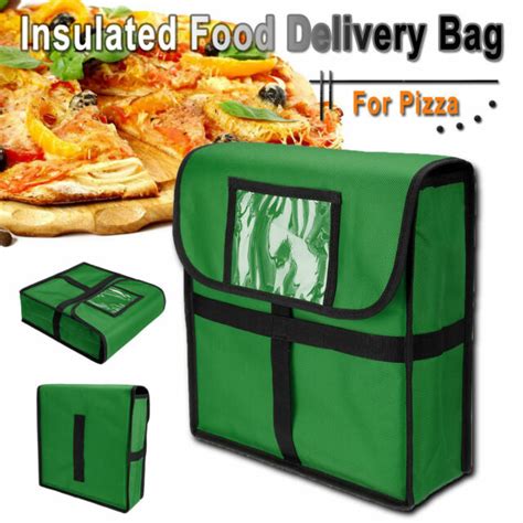 Insulated Pizza Food Delivery Bag Moisture Free Pizza Box Storage