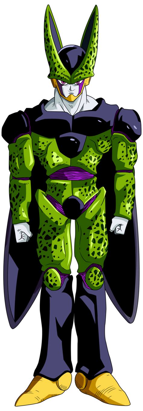 Cell saga trading cards androids (japanese: Image - Cell Perfect Form Dragon Ball Z.png | Fictional ...