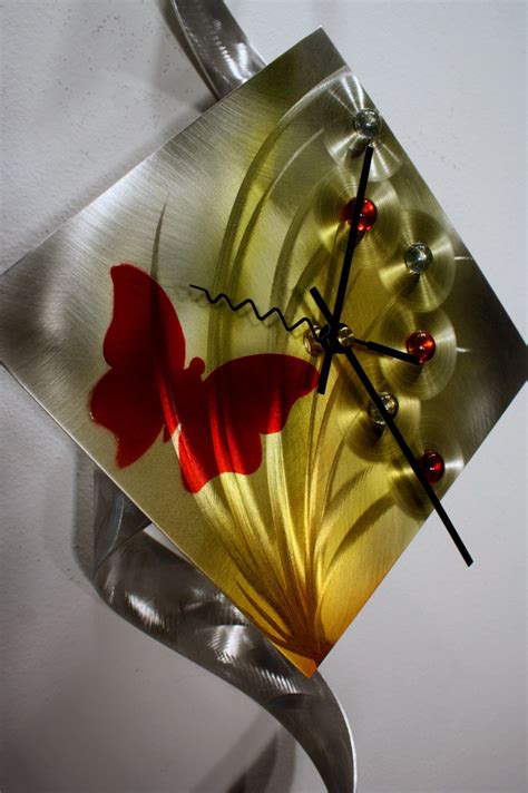 This is why we always ask you to check with us to. Metal Wall Art Sculpture Clock Modern Abstract Painting ...