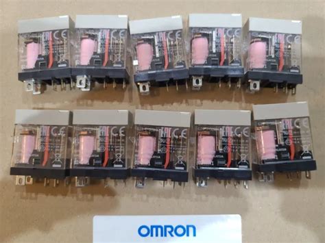 Pack Of 10 Omron G2r 1 S Ac24s Gen Purpose Relay5 Pinsquare24vac