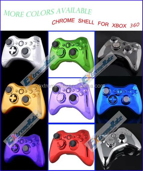 Hot Selling Chrome Gold Replacement Shell With Full Buttons Custom Kit