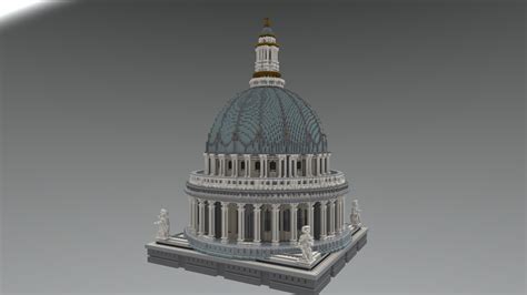 Dome Of St Pauls 3d Model By Blockworks 02d8629 Sketchfab