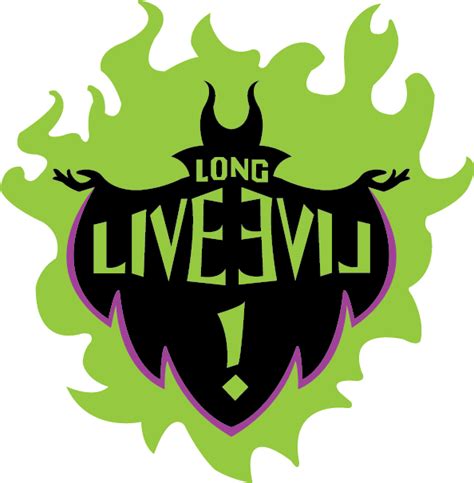 The only way to get out of your chains is to do something! Download Long Descendants Live Evil Disney Logo - Long ...