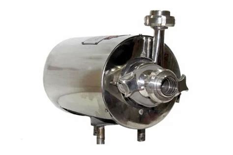 Acme Ss304 Sanitary Milk Centrifugal Pump Maximum Discharge Flow 45