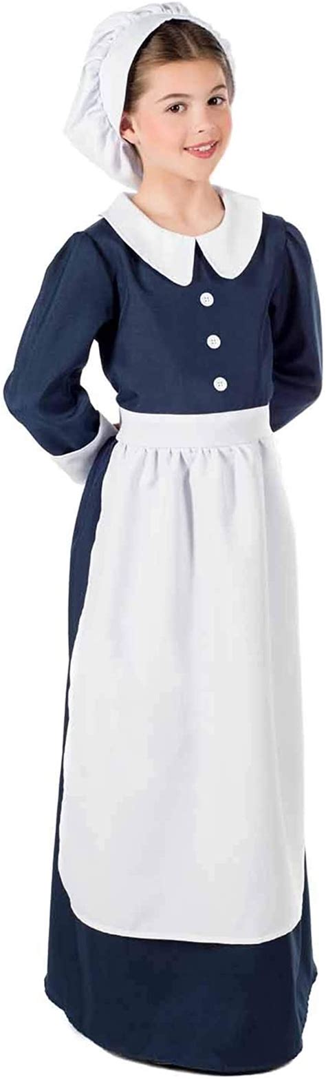 Fun Shack Florence Nightingale Costume Kids Nurse Victorian Costume