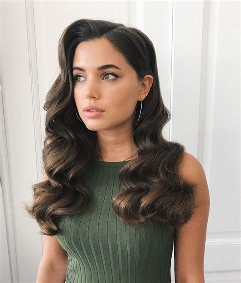 Big Bouncy Curls Medium Length Hair KaidLiusaidh