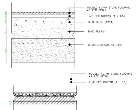 Concrete Section Detail Cadbull