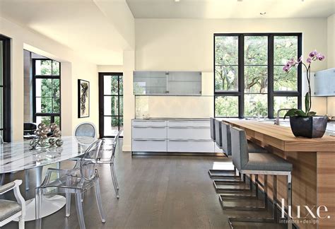 Transitional Kitchen Breakfast Area Luxe Interiors Design