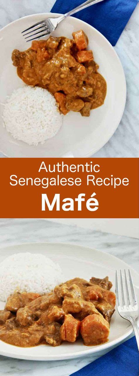 Mafé Is A Traditional West African Recipe That Consists Of A Beef Stew