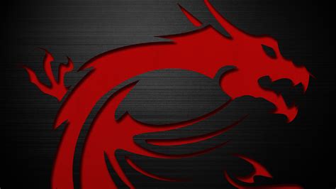 HD wallpaper: MSI logo, dragon, PC gaming, technology ...