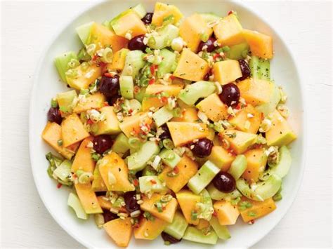 Spicy Cantaloupe Cucumber Salad Recipe Food Network Kitchen Food Network