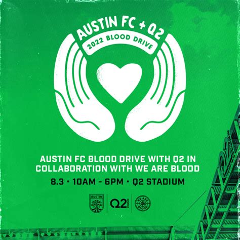 Austin Fc Hosting Blood Drive At Q2 Stadium ⋆ 512 Soccer