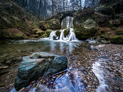 Free Images Landscape Tree Nature Rock Waterfall