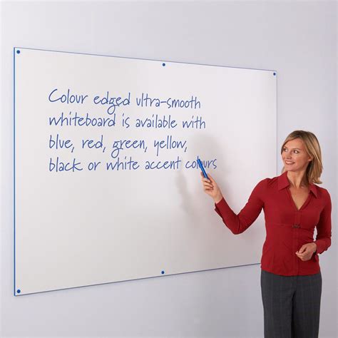 Writeon Coloured Edge Whiteboard