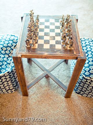 Maybe you would like to learn more about one of these? DIY Chess or Checkers Table