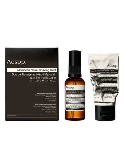 Shop Aesop Moroccan Neroli Shaving Duet Saks Fifth Avenue