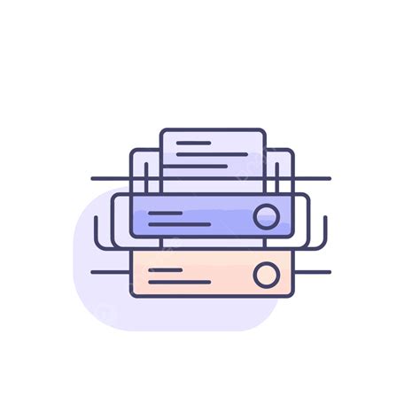 File Server Icon Line Illustration Vector Sources Lineal Icon Flat