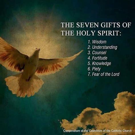 The 7 Ts Of The Holy Spirit Proudtobecatholic Holy Spirit