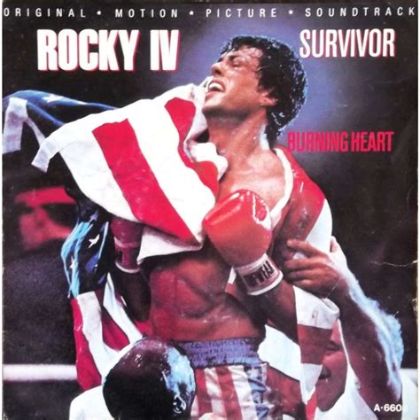 Survivor's official music video for 'burning heart'. Burning heart / feels like love by Survivor, Rocky 4, SP ...