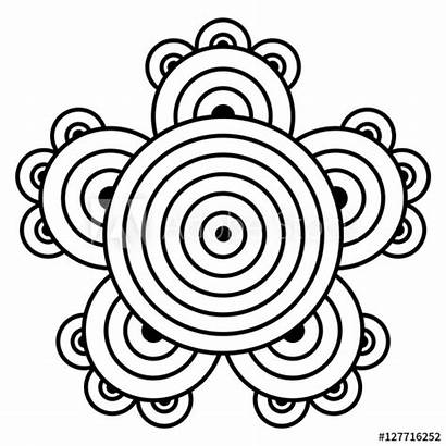 Mandala Easy Printable Simple Coloring Flower Pages
