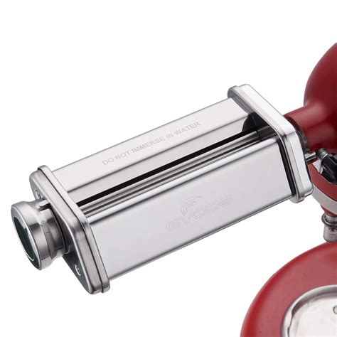 Pasta Sheet Roller Attachment For Kitchenaid Stand Mixer Stainless