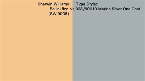 Sherwin Williams Bellini Fizz SW 9008 Vs Tiger Drylac 038 90010