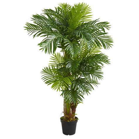 Nearly Natural Indoor 6ft Hawaii Artificial Palm 5590 The Home Depot