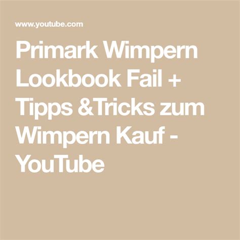 Toutes les offres d'emploi récentes primark sur meteojob. Primark Wimpern Lookbook Fail + Tipps &Tricks zum Wimpern ...