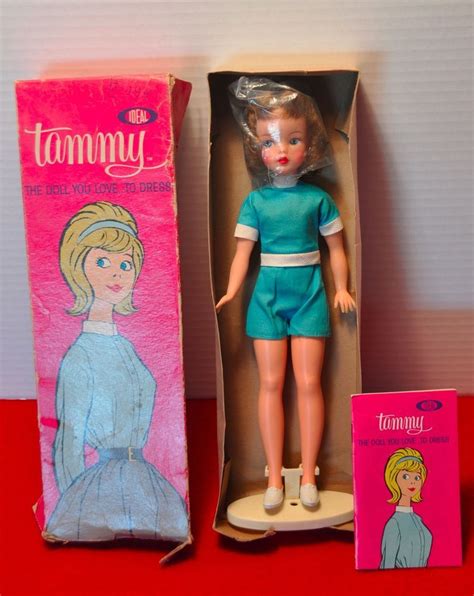 Vintage Ideal Tammy Doll 9000 1 In Original Box And Outfit Tammy Doll Tammy Dolls