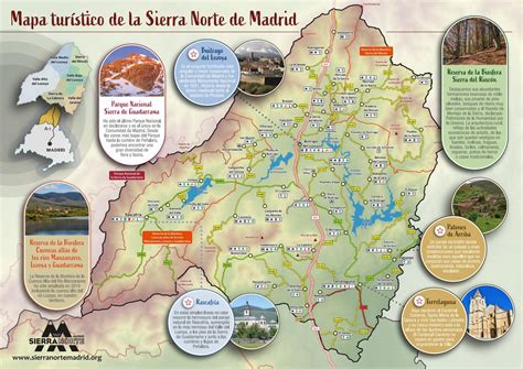 Mapa Turístico De La Sierra Norte De Madrid By Sierranortemadrid Issuu