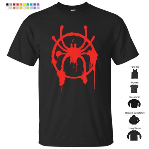 Miles Morales Spider Logo T Shirt Store