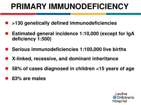 Ppt Primary Immunodeficiencies Case Studies Powerpoint Presentation