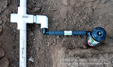 How To Install A Sprinkler System Part 2 Simple Practical Beautiful