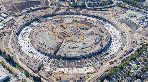 Construction At Apple Campus 2 Progresses Work On Structure Has Begun