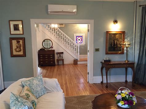 Benjamin Moore Homestead Green At 50 In Living Room Restoration
