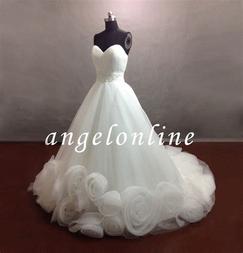 White Organza Wedding Dressfairy Wedding Dressprincess Wedding Dress