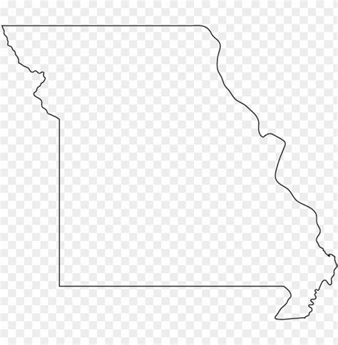 Free download | HD PNG outline of missouri missouri PNG transparent