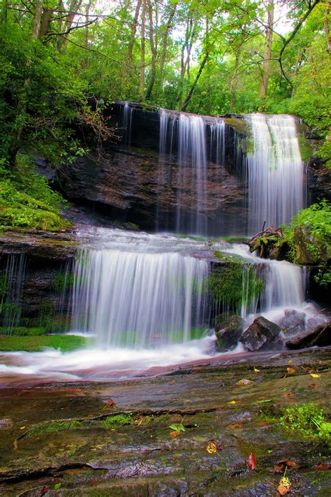 Grassy Creek Falls Nc Blue Ridge Parkway North Carolina Waterfalls