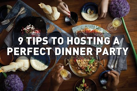 9 Tips To Hosting A Perfect Dinner Party Buying Guides And Tips Tott Store