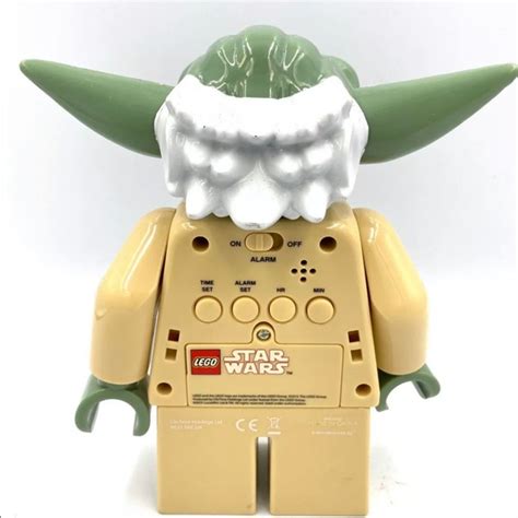Star Wars Other Star Wars Lego Yoda Kids Light Up Alarm Clock Vgc