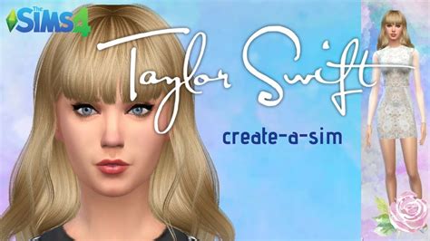 Taylor Swift Sims 4 Cas Cc Links Youtube