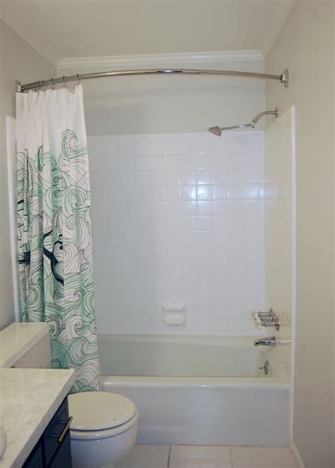 At What Height Should A Shower Curtain Be Installed Gerwerken Crafts