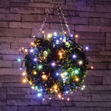 80 Multi Colour Battery Fairy Lights With Multi Function Timer