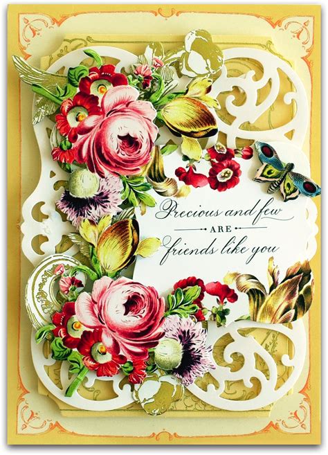 Anna Griffin® - Quotes & Flowers Embellishments | Anna griffin, Anna griffin cards, Card toppers