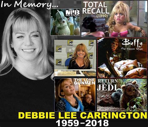 Remembering Debbie Lee Carrington Born December Today In Nerd History